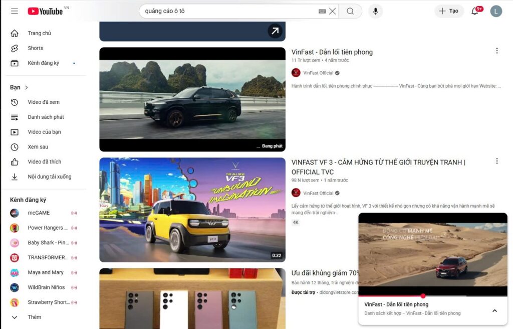 YouTube mang đến video trải nghiệm lái thử thực tế
