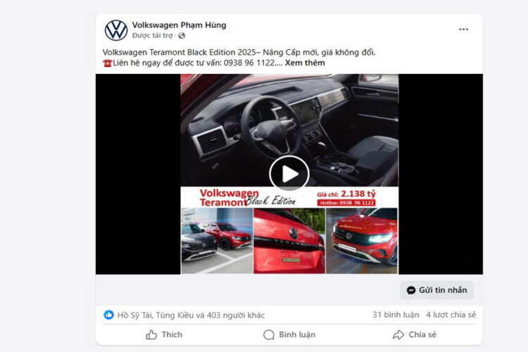 Video marketing: Tại sao quảng cáo video lại là xu hướng cho ngành ô tô?