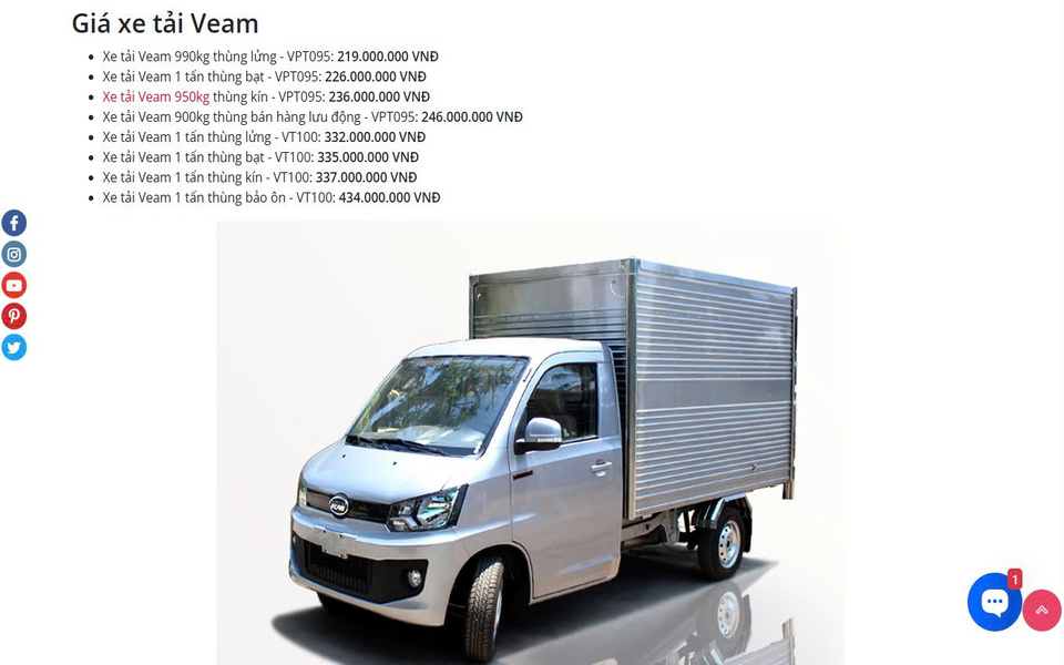 Xây dựng nội dung quảng cáo xe tải hiệu quả giúp chốt đơn nhanh