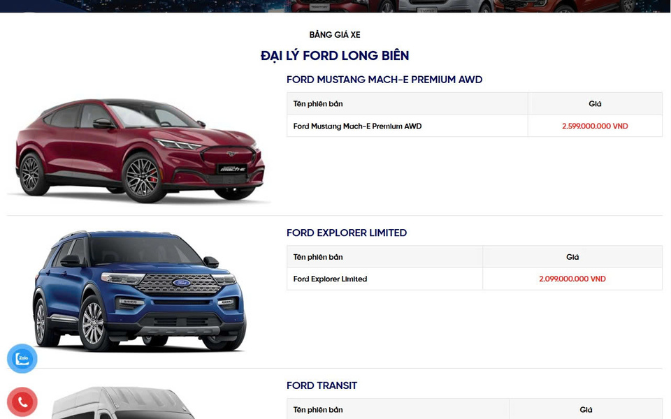 Tối ưu và nâng cấp landing page liên tục giúp bán xe hiệu quả