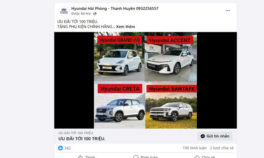 Copywriting quảng cáo ô tô có vai trò quan trọng