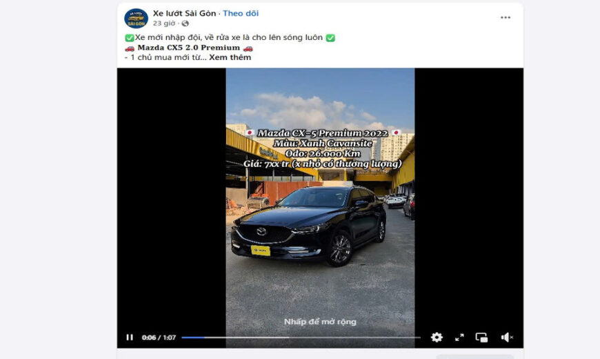 Các loại dữ liệu quan trọng cần nắm bắt khi quảng cáo ô tô