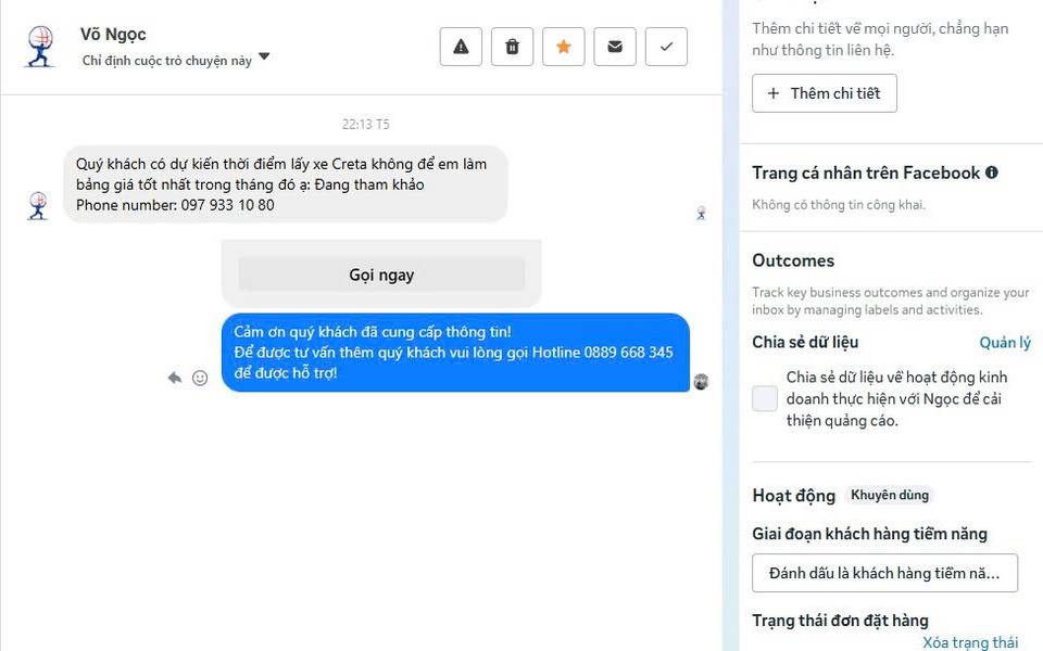 Kịch bản chat quảng cáo ô tô: Xây dựng câu trả lời tự động thông minh 4 Quảng Cáo Ô Tô - Tối Ưu Đa Nền Tảng Các bước xây dựng kịch bản chat tự động thông minh