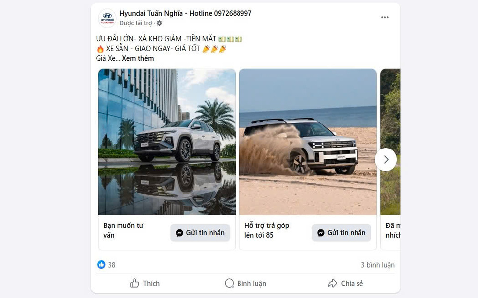 Chiến lược quảng cáo xe ô tô bán chạy nhất hiện nay