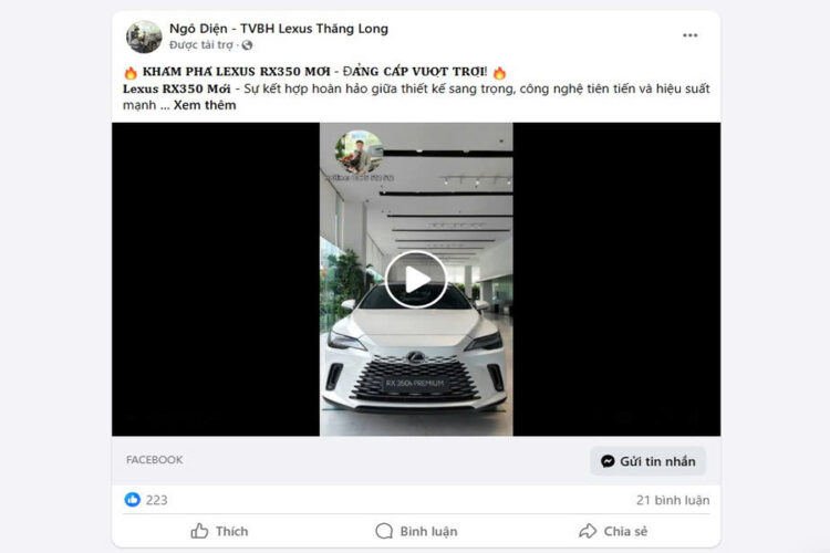 Khám phá chiến lược tối ưu nội dung quảng cáo ô tô