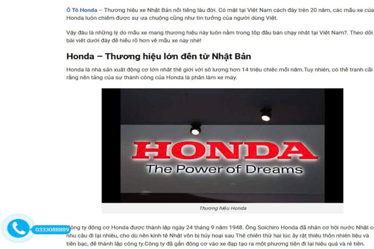 Khám phá khung bài PR ngành ô tô đơn giản mà hiệu quả