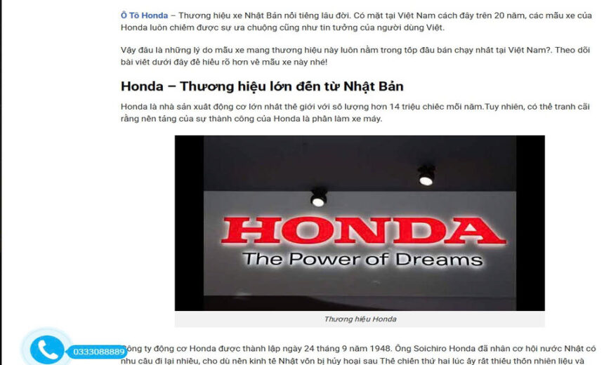 Khám phá khung bài PR ngành ô tô đơn giản mà hiệu quả