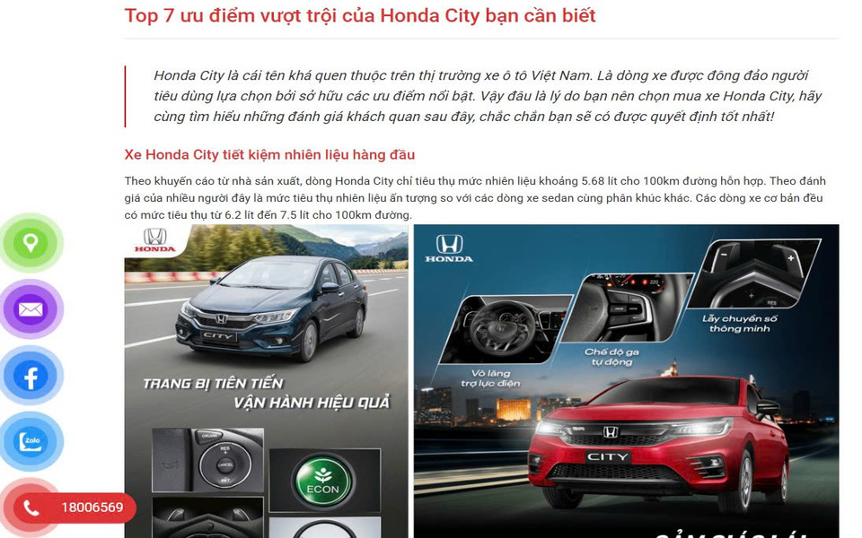 Sử dụng hình ảnh đẹp khi viết bài PR quảng cáo ô tô